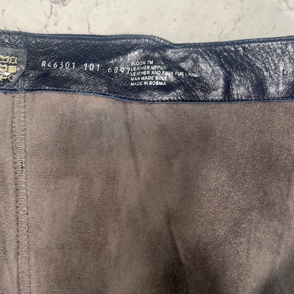 Miss Moo’s Blue Bloom Boots - 8.5 - Picture 8 of 9